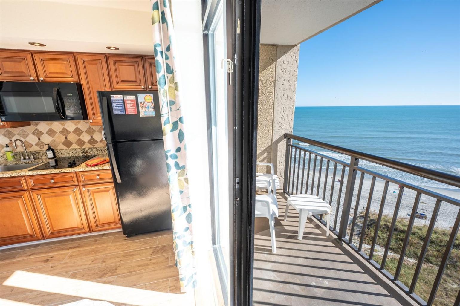 New Remodeled Direct Oceanfront Views Beach Cove Myrtle Beach Buitenkant foto